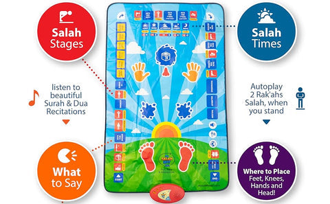 ʜᴏᴍᴇ ᴢᴇɴɪᴛʜ Souk Saudia™Kids Prayer Mat