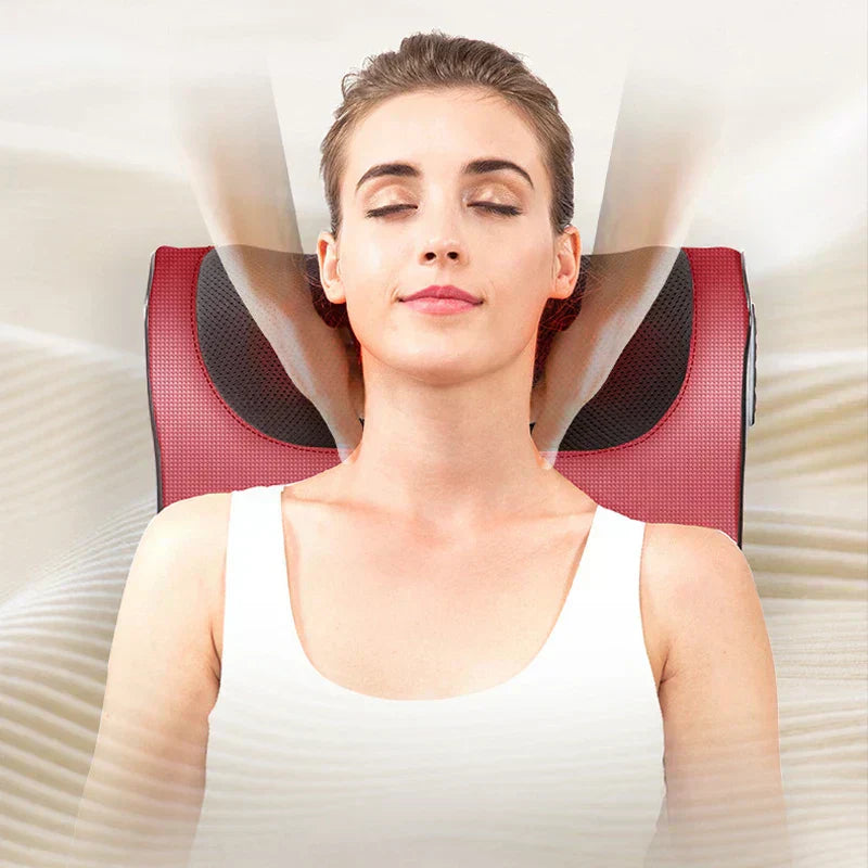 ʜᴏᴍᴇ ᴢᴇɴɪᴛʜ™ Red Pillow Massager – جهاز تدليك الوسادة الحمراء
