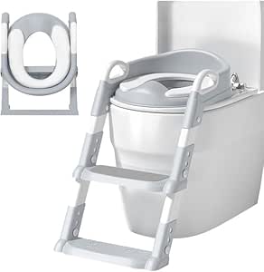 ʜᴏᴍᴇ ᴢᴇɴɪᴛʜ™ Kid's Ladder Toilet Trainer – مدرب المرحاض للأطفال مع سلم