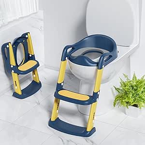 ʜᴏᴍᴇ ᴢᴇɴɪᴛʜ™ Kid's Ladder Toilet Trainer – مدرب المرحاض للأطفال مع سلم