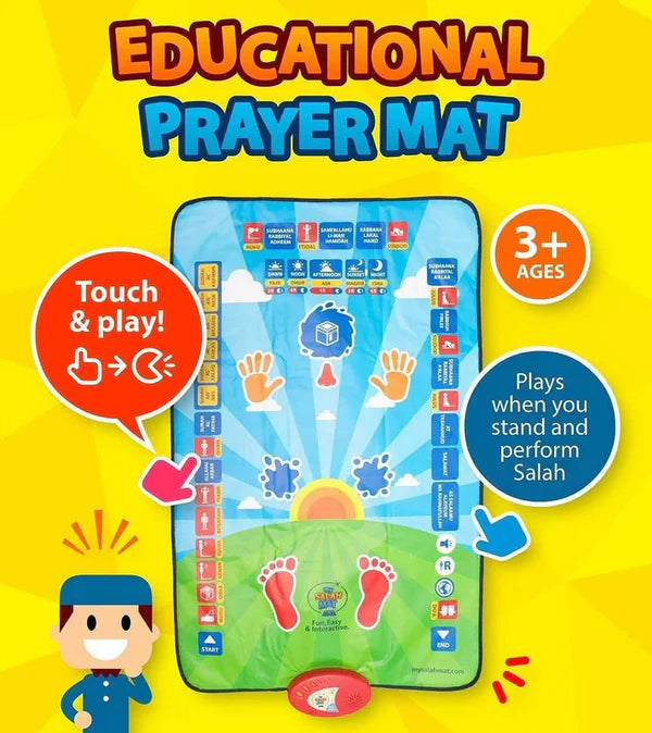 ʜᴏᴍᴇ ᴢᴇɴɪᴛʜ Souk Saudia™Kids Prayer Mat