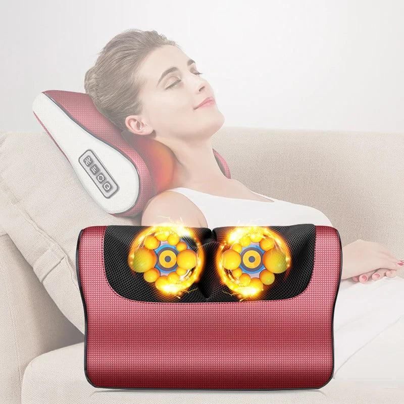 ʜᴏᴍᴇ ᴢᴇɴɪᴛʜ™ Red Pillow Massager – جهاز تدليك الوسادة الحمراء