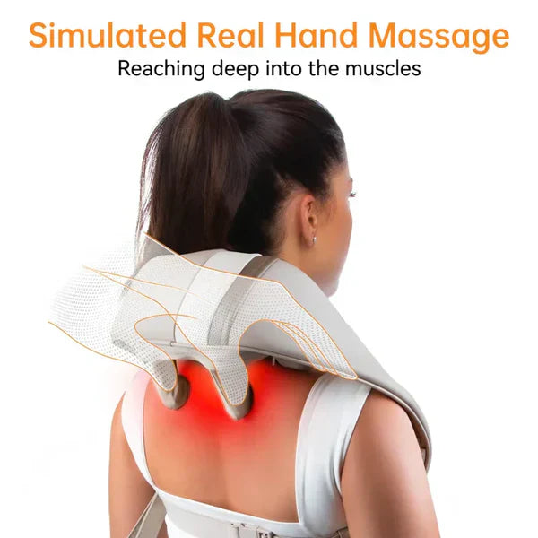 ʜᴏᴍᴇ ᴢᴇɴɪᴛʜ™™ Kneading Massager (Shoulder and Neck) – مدلك عجن للكتف والرقبة