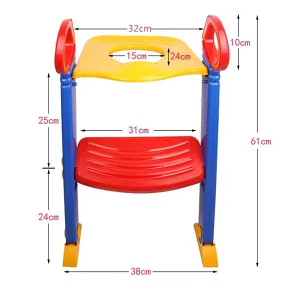 ʜᴏᴍᴇ ᴢᴇɴɪᴛʜ™ Kid's Ladder Toilet Trainer – مدرب المرحاض للأطفال مع سلم