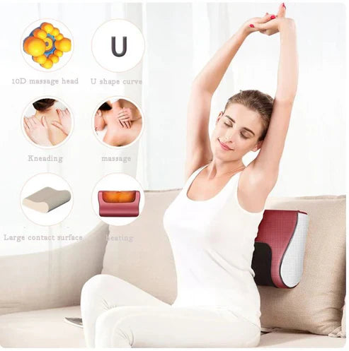 ʜᴏᴍᴇ ᴢᴇɴɪᴛʜ™ Red Pillow Massager – جهاز تدليك الوسادة الحمراء