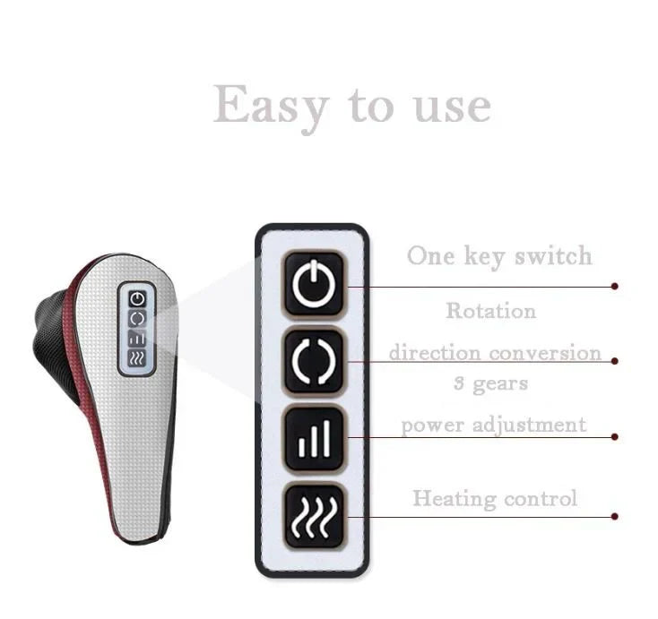 ʜᴏᴍᴇ ᴢᴇɴɪᴛʜ™ Red Pillow Massager – جهاز تدليك الوسادة الحمراء