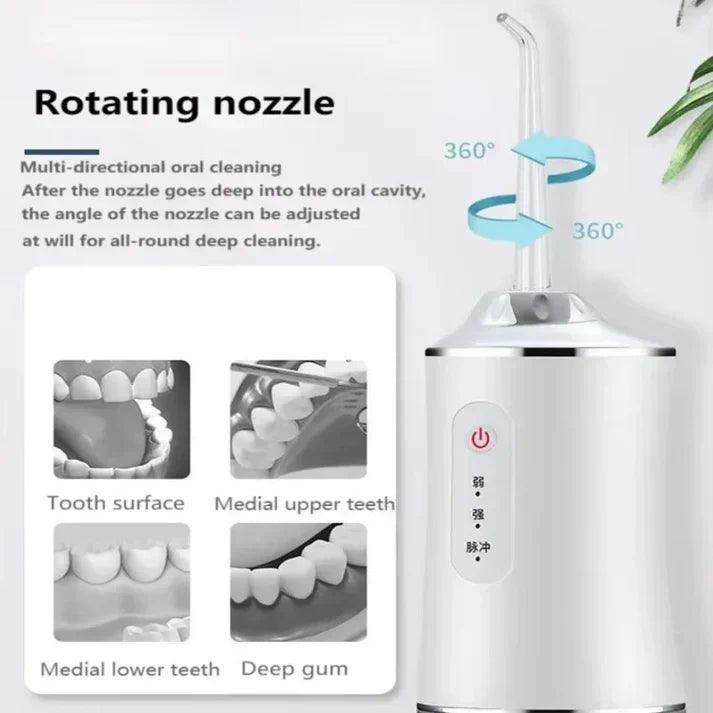 ʜᴏᴍᴇ ᴢᴇɴɪᴛʜ™3 In 1 Oral Irrigatorجهاز ري الفم 3 في 1